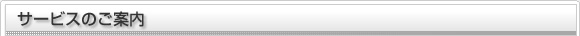 サービスのご案内
